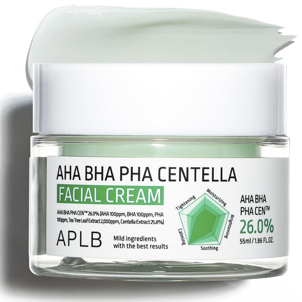 APLB (Official) AHA BHA PHA Centella Facial Cream 55ml