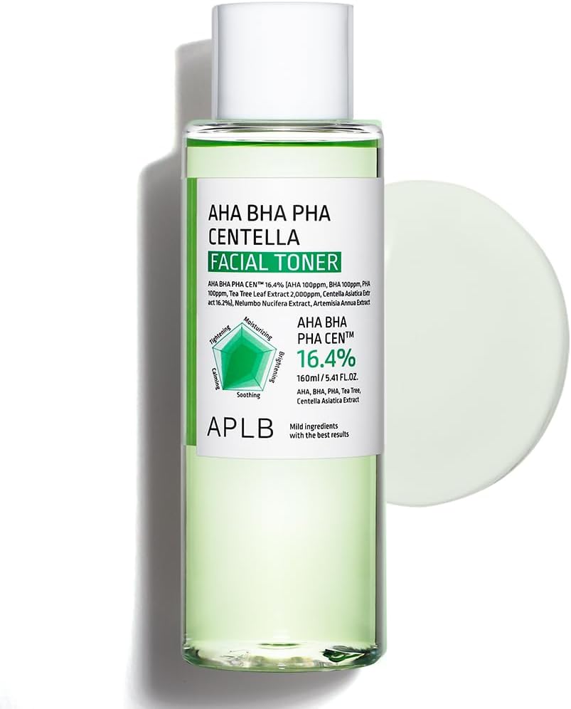 APLB (Official) AHA BHA PHA Centella Facial Toner 160ml
