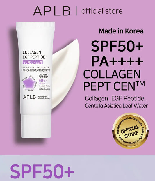 APLB (Official) Collagen EGF Peptide SPF50+ Sunscreen 40ml