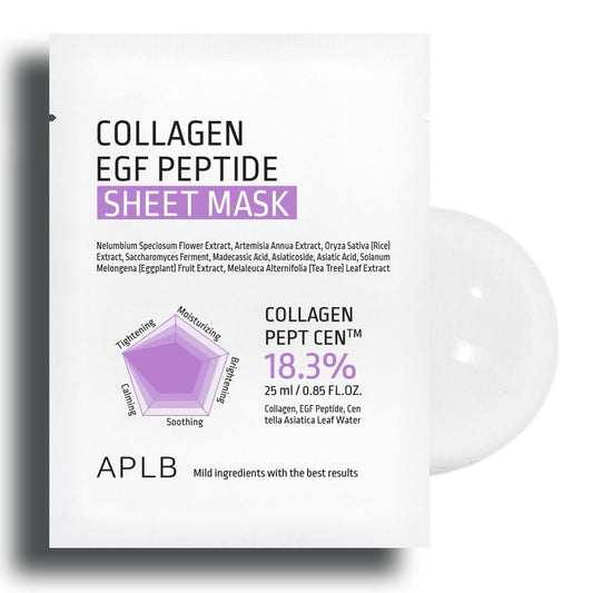 APLB (Official) Collagen EGF Peptide Sheet Mask 25ml