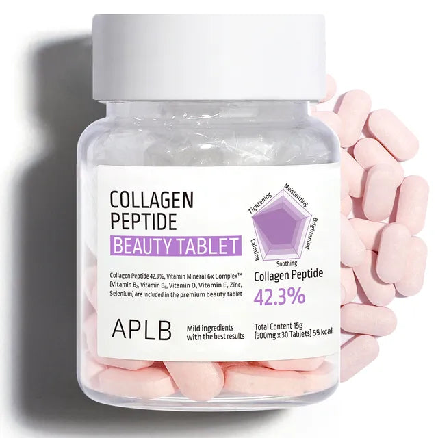APLB (Official) Collagen Peptide Beauty Tablet 500MG (30 Tablets)