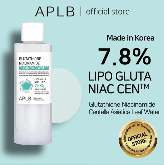APLB (Official) Glutathione Niacinamide Cleansing Water 160ml