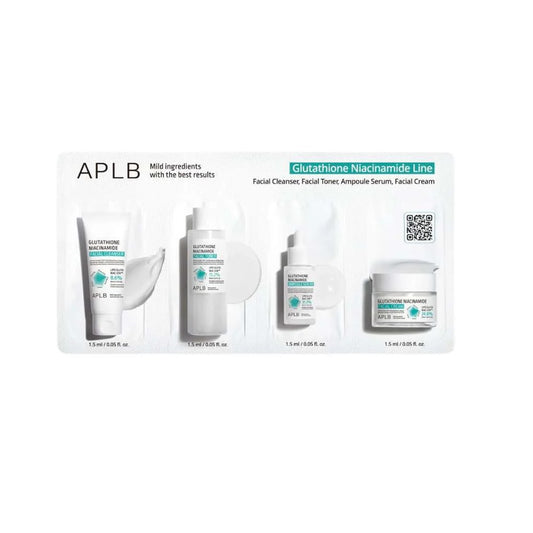 APLB (Official) Glutathione Niacinamide Skin 4 Types Sachet Set SAMPLE