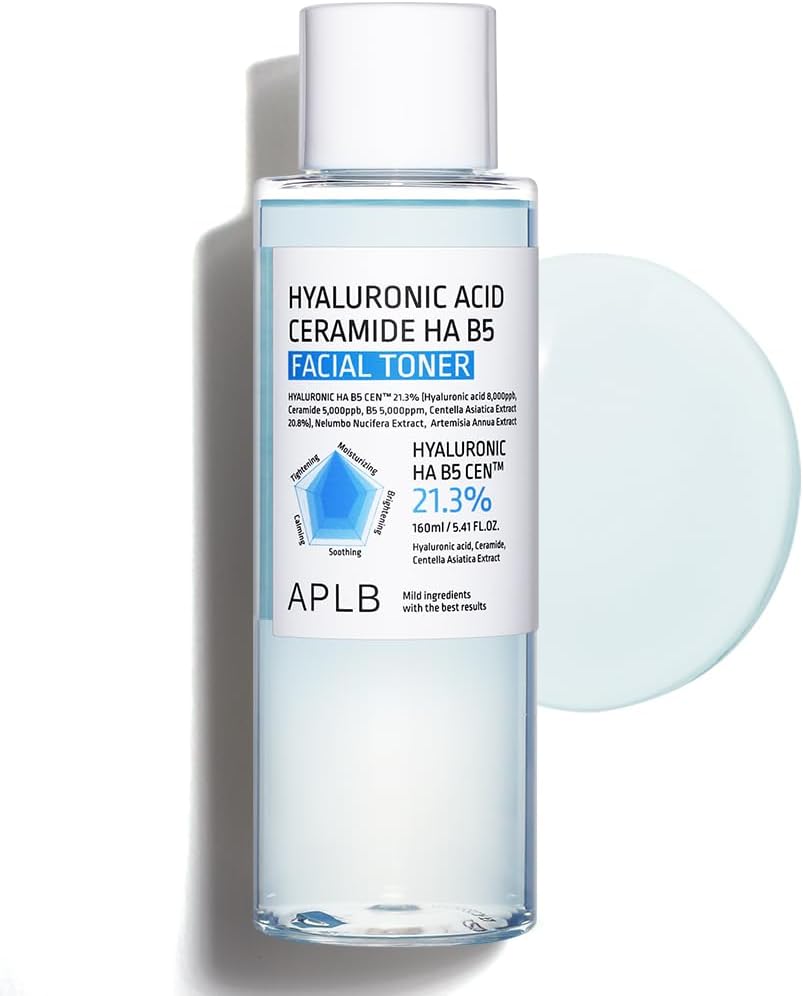 APLB (Official) Hyaluronic Acid Ceramide HA B5 Facial Toner 160ml