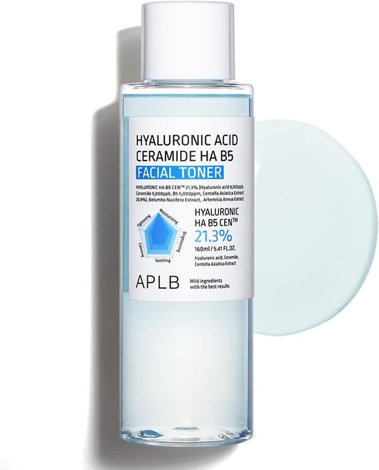 APLB (Official) Hyaluronic Acid Ceramide HA B5 Facial Toner 160ml