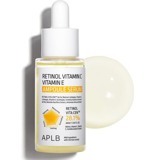 APLB (Official) Retinol Vitamin C Vitamin E Ampoule Serum 40ml