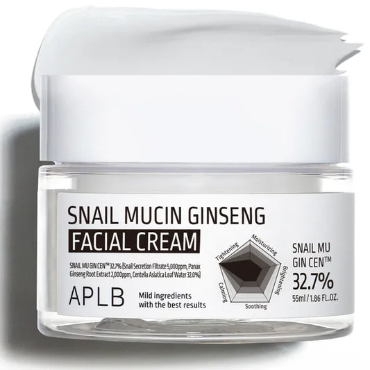APLB (Official) Snail Mucin Ginseng Facial Cream 55ml