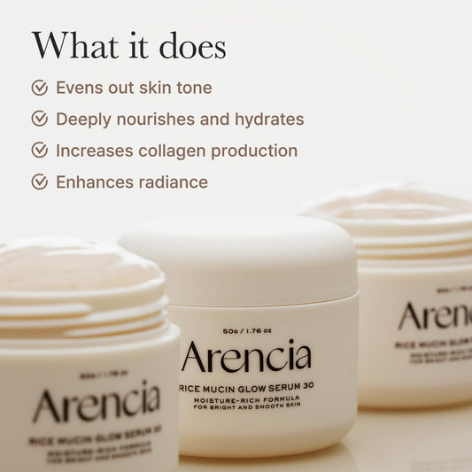 ARENCIA Rice Mucin Glow Serum 30 50ml