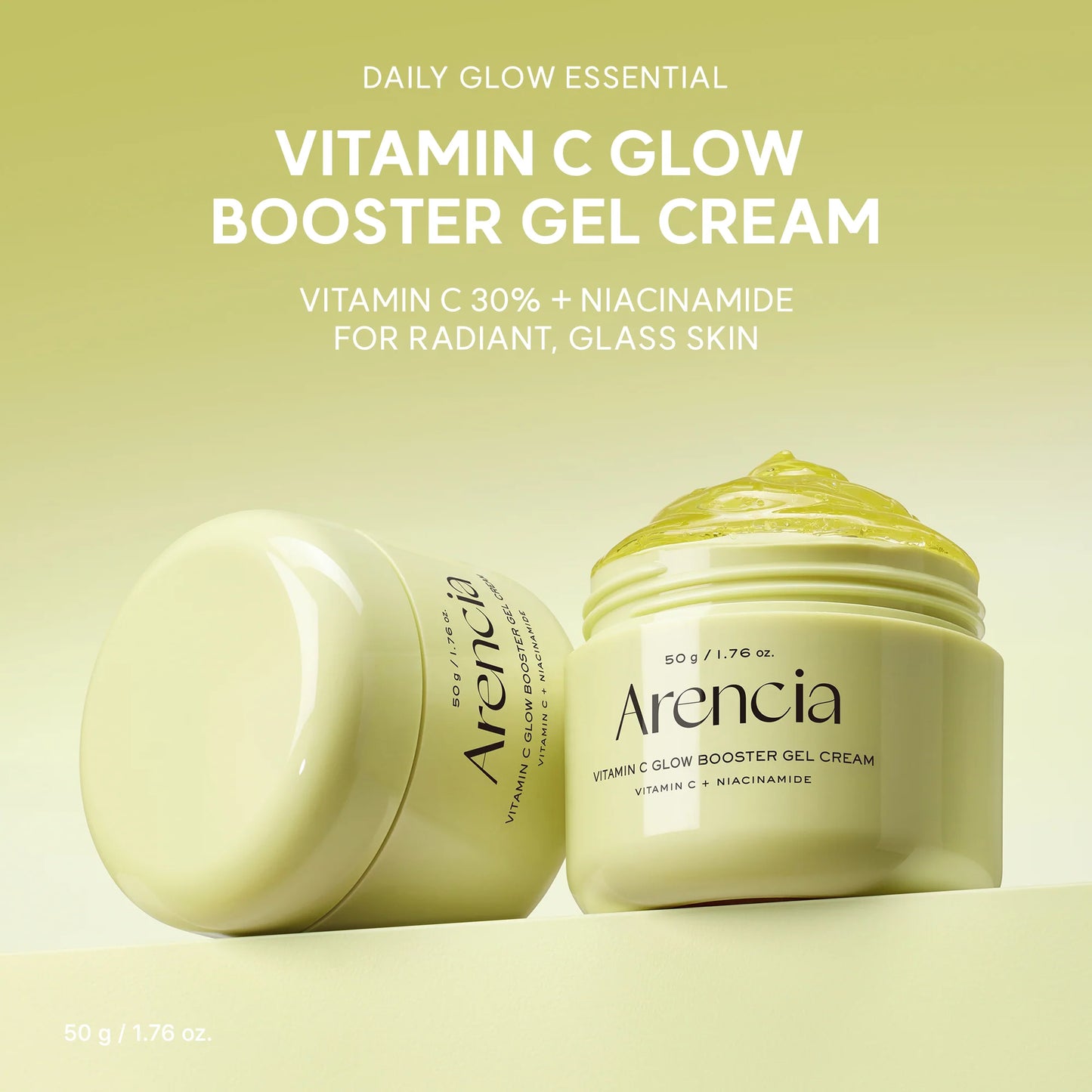 ARENCIA Vitamin C Glow Booster Gel Cream 50g