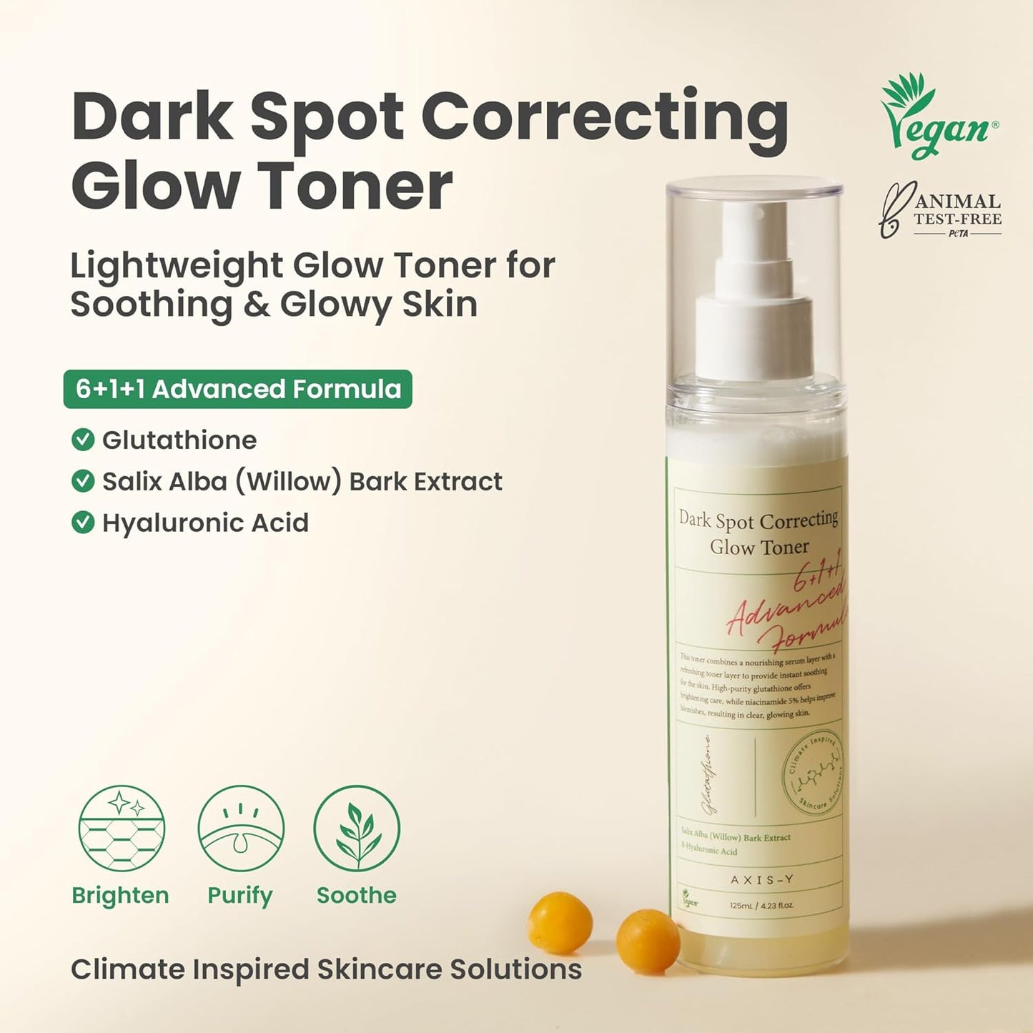 AXISY Dark Spot Correcting Glow Toner 125ml
