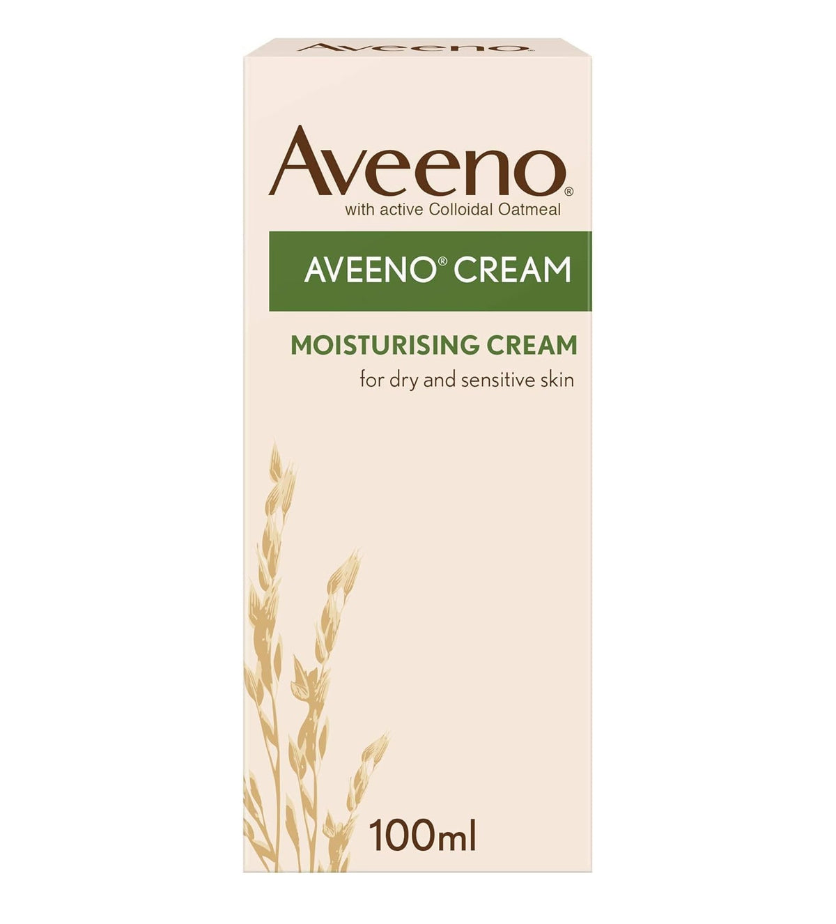Aveeno Moisturising Cream with Natural Colloidal Oatmeal 100ml