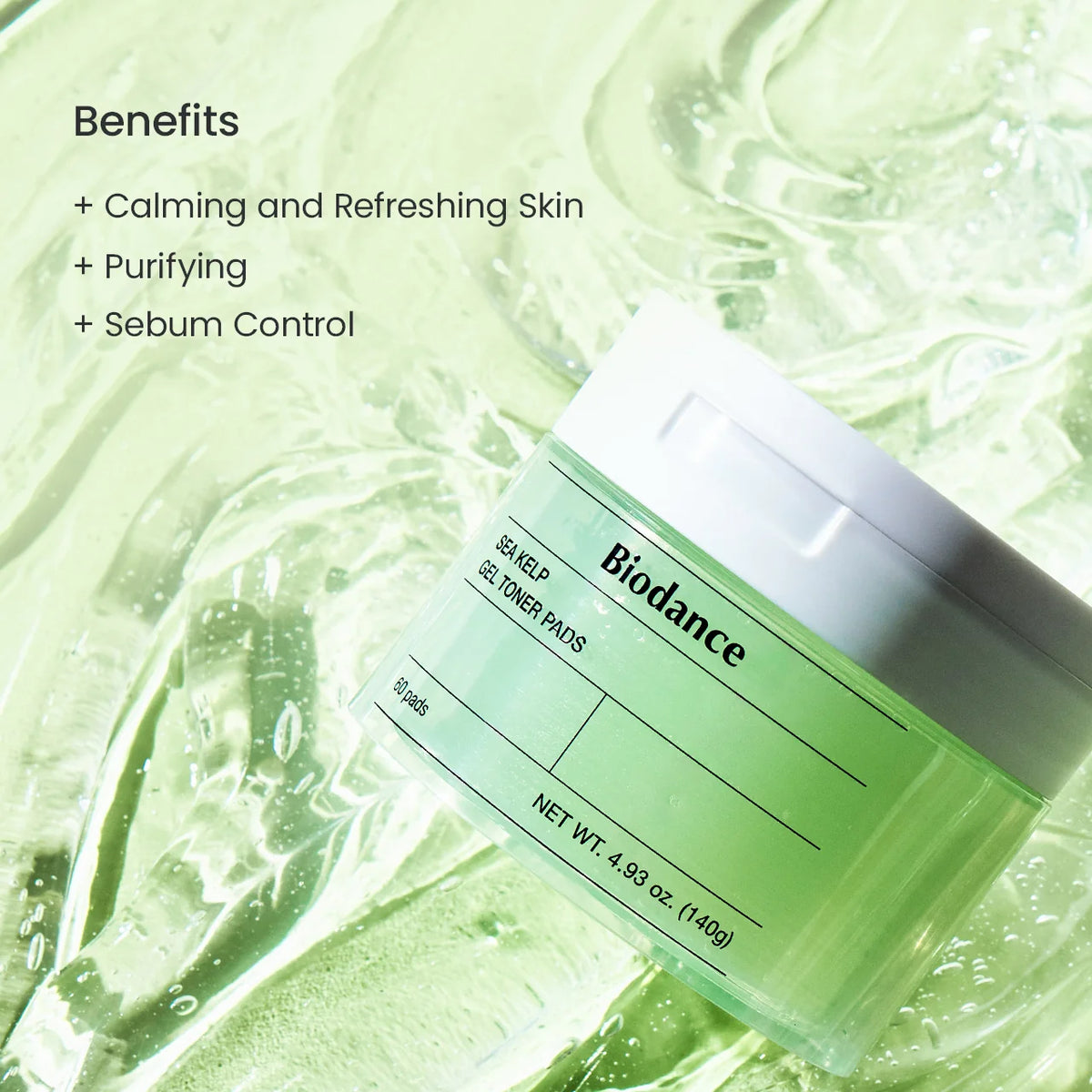 BIODANCE Sea Kelp Gel Toner Pads (60 pads)