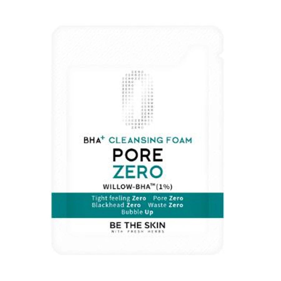 Be The Skin Pore Zero Cleansing Foam Sample Sachet