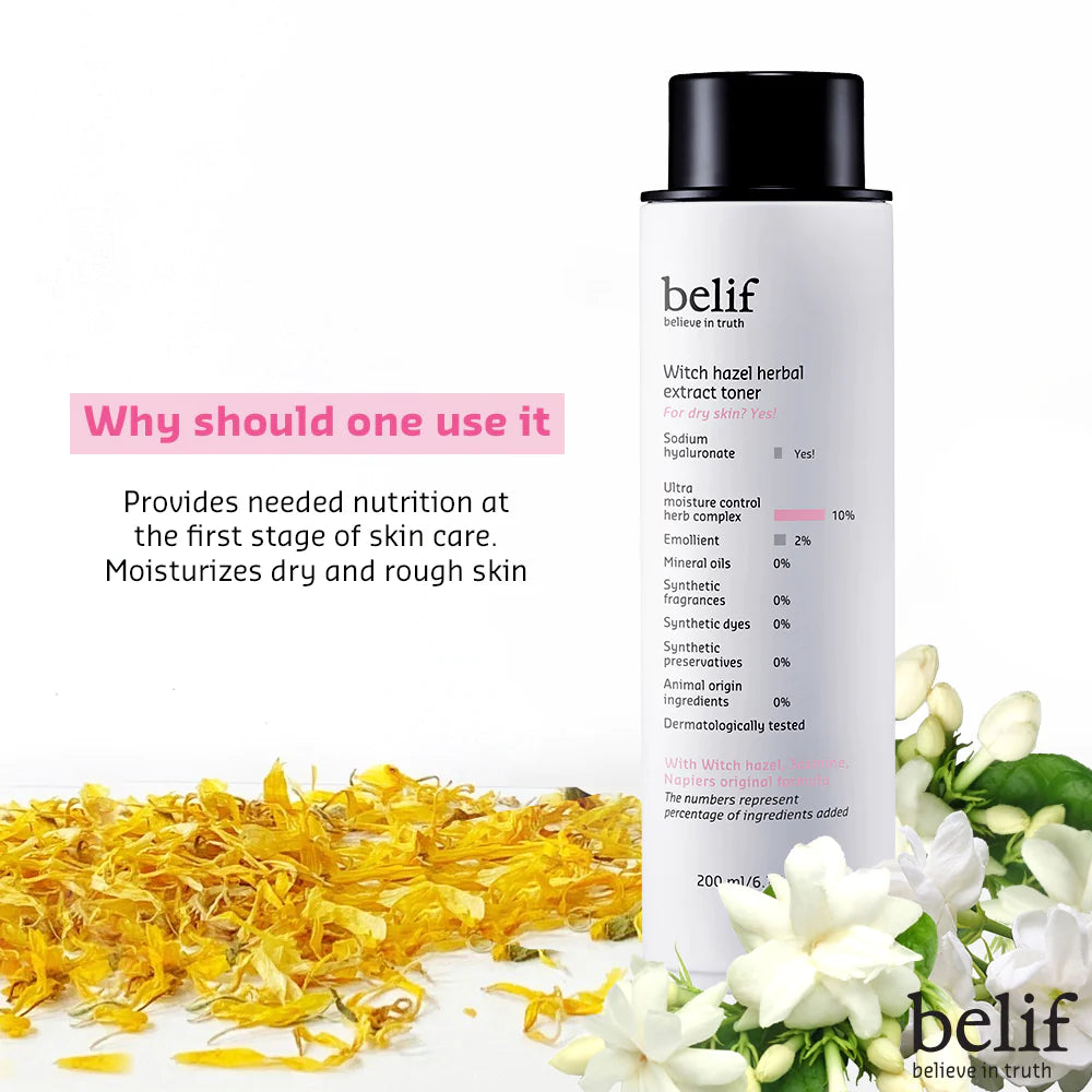 Belif Witch Hazel Herbal Extract Toner 200ml