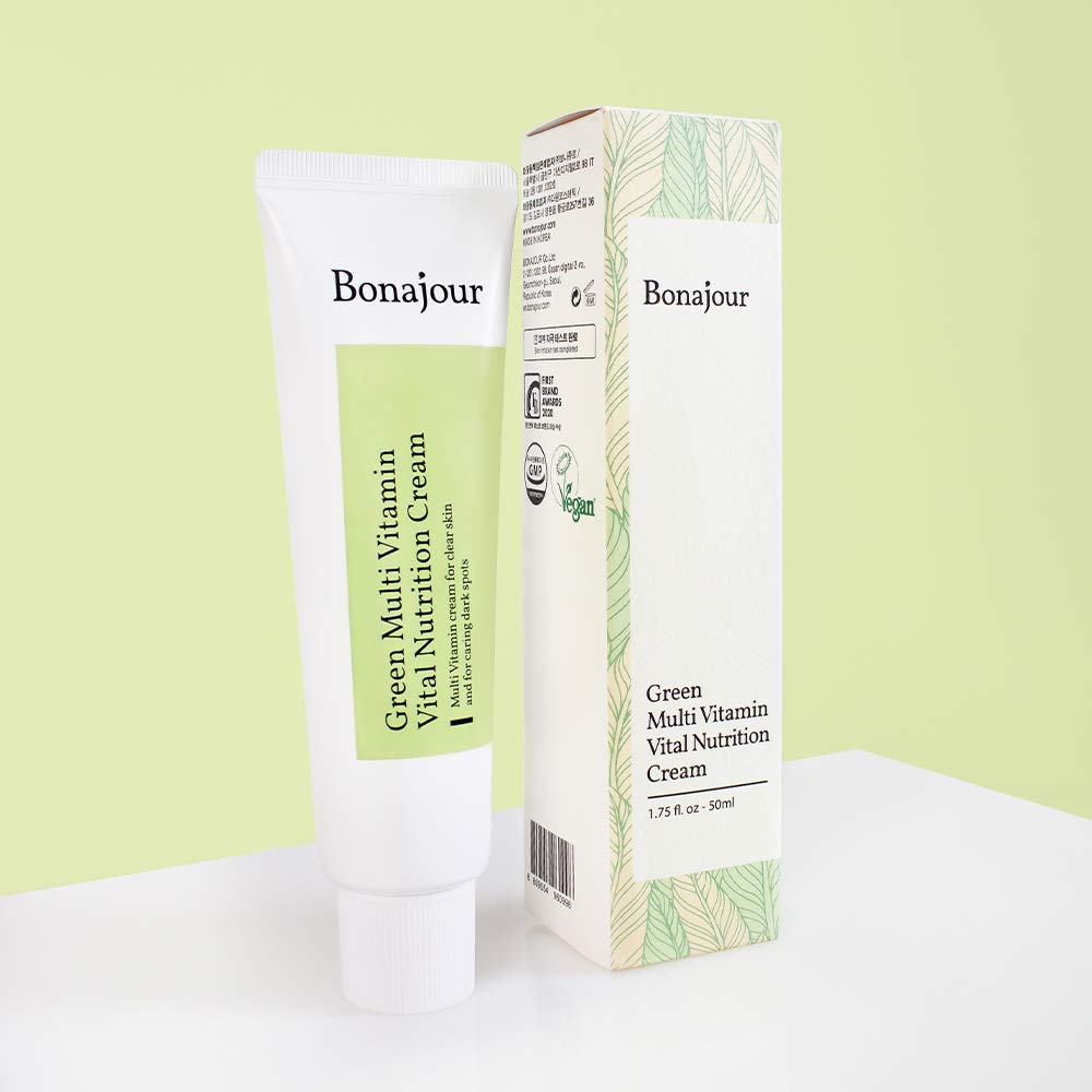 Bonajour (Official) Green Multi-Vitamin Vital Nutrition Cream 50ml