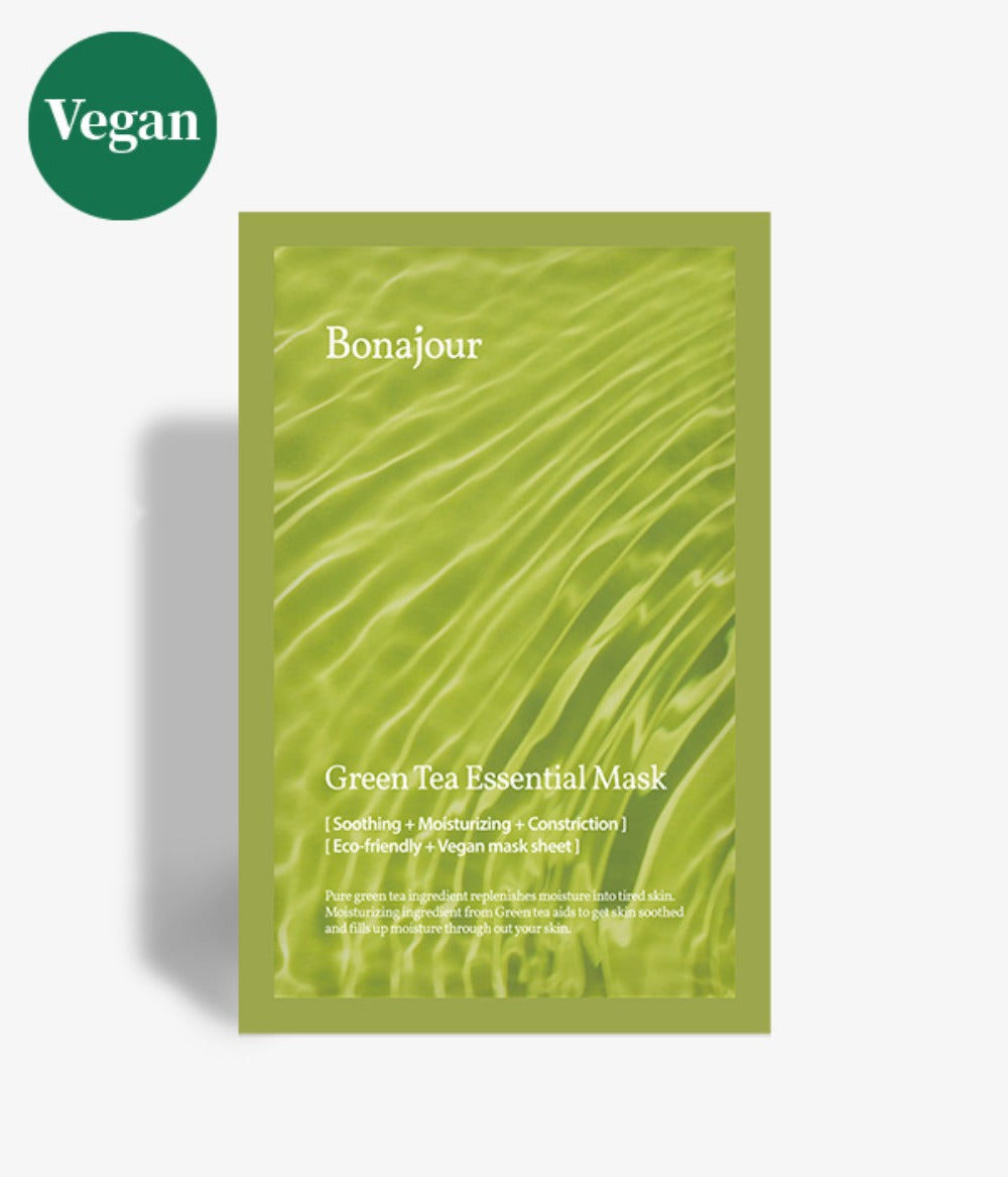 Bonajour (Official) Green Tea Essential Mask 25g