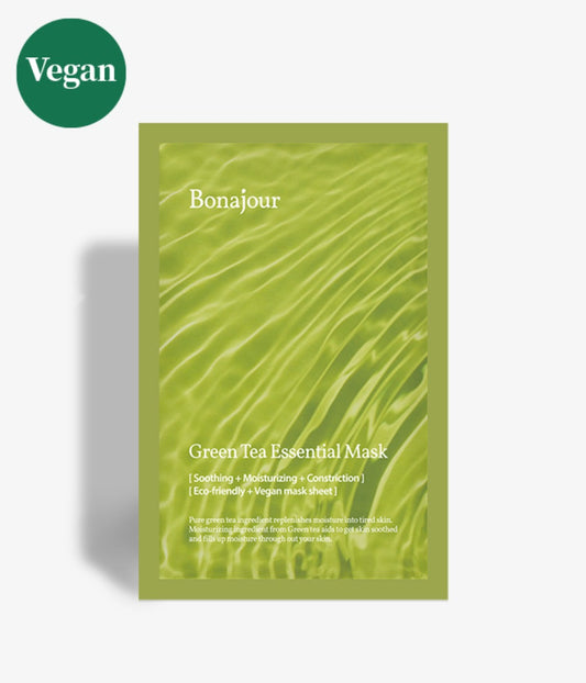 Bonajour (Official) Green Tea Essential Mask 25g