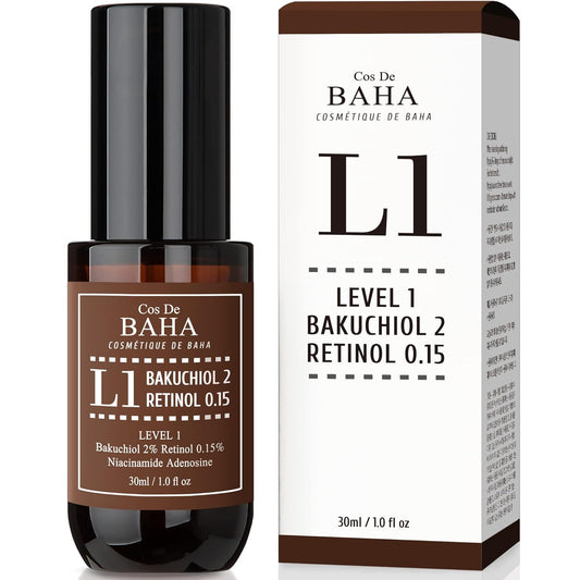 COS DE BAHA (L1) Bakuchiol 2% Retinol 0.15% Serum 30ml