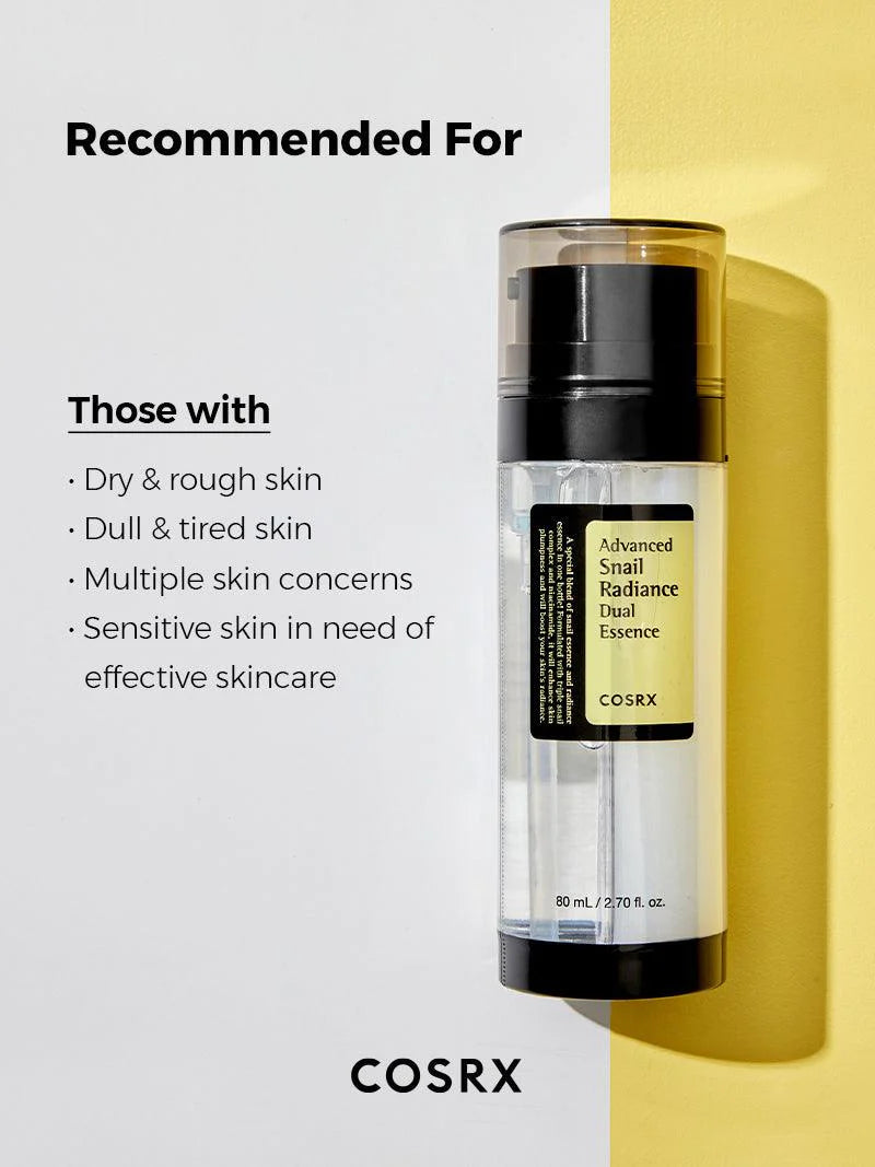 COSRX (Official) Advanced Snail Radiance Dual Essence 80ml