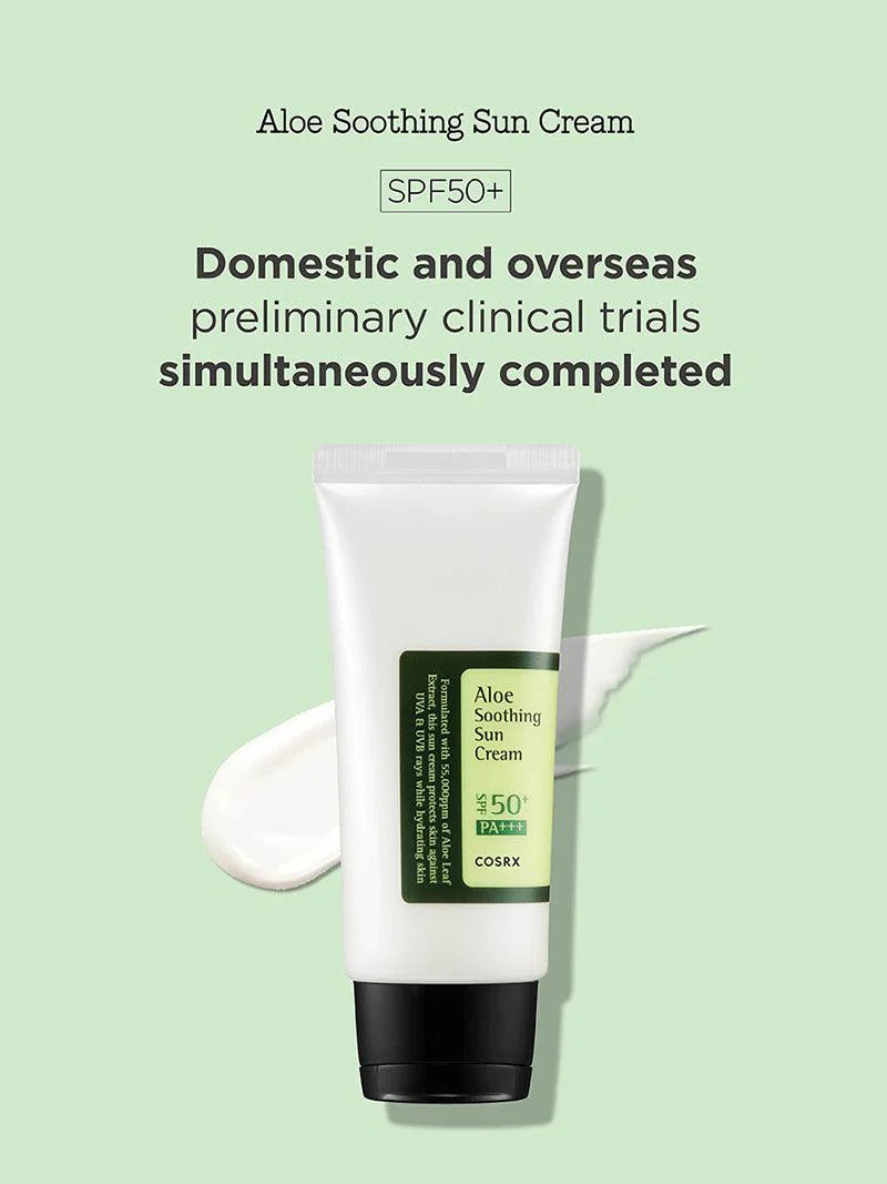 COSRX (Official) Aloe Soothing Sun Cream SPF50+/ PA+++ 50ml