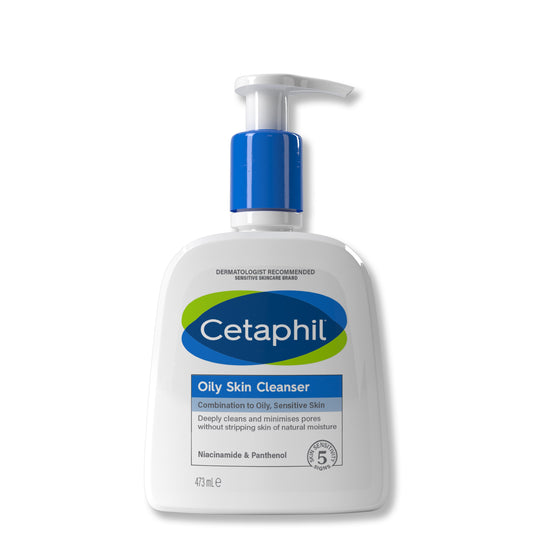 Cetaphil (UK/Canada) Oily Skin Cleanser For Oily to Combination & Sensitive Skin 236ml