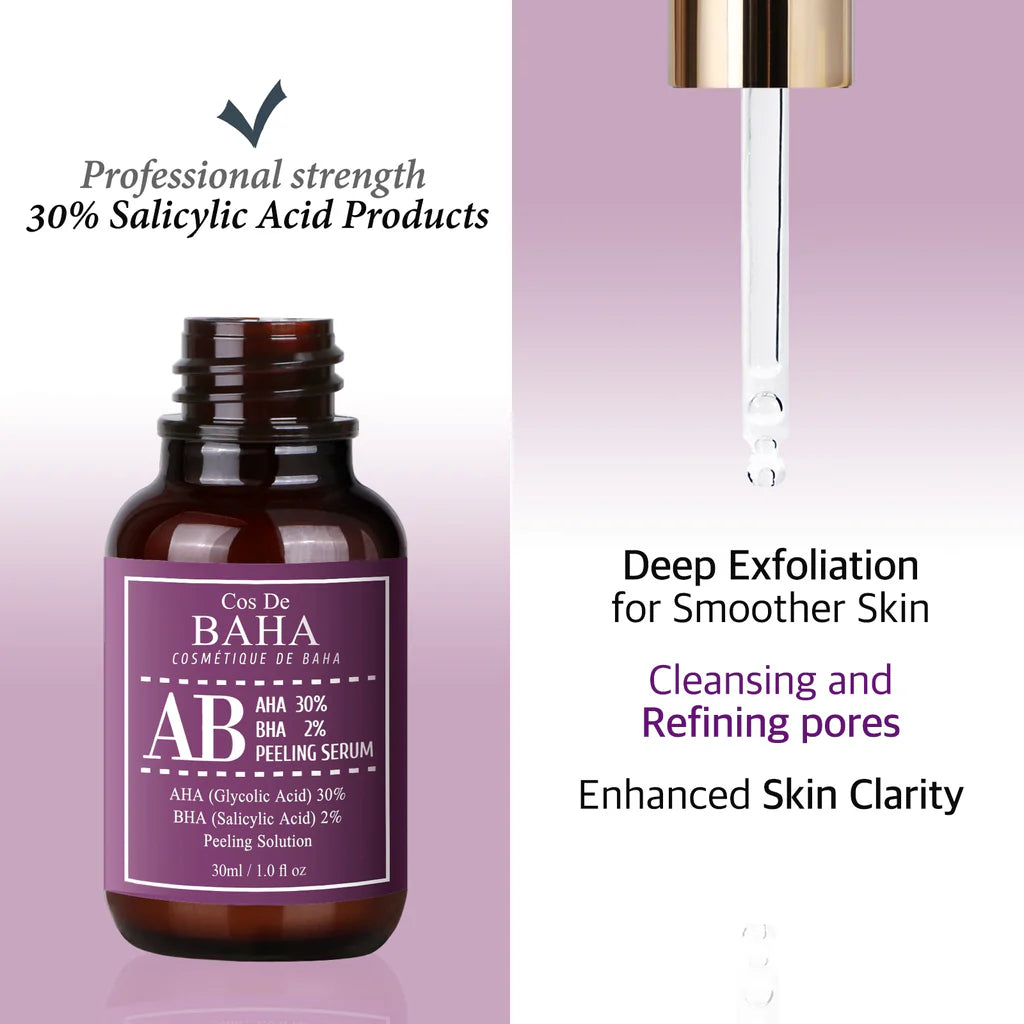 Cos De BAHA (AB) AHA 30% BHA 2% Peeling Solution 30ml