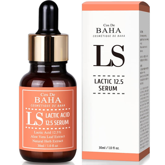 Cos De Baha (LS) Lactic Acid 12.5% Face Peel Serum 30ml