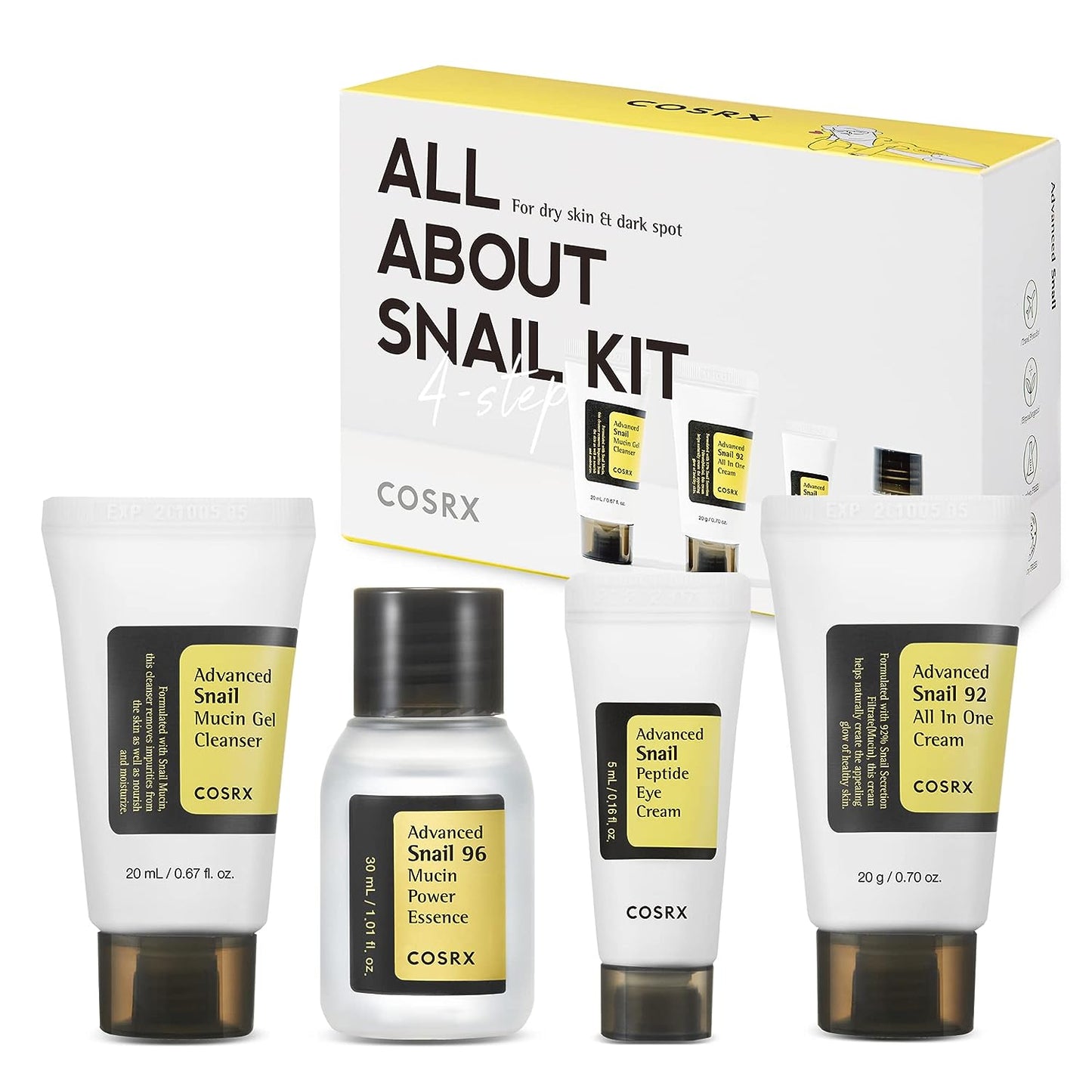 Cosrx (Official) All About Snail Trial Kit