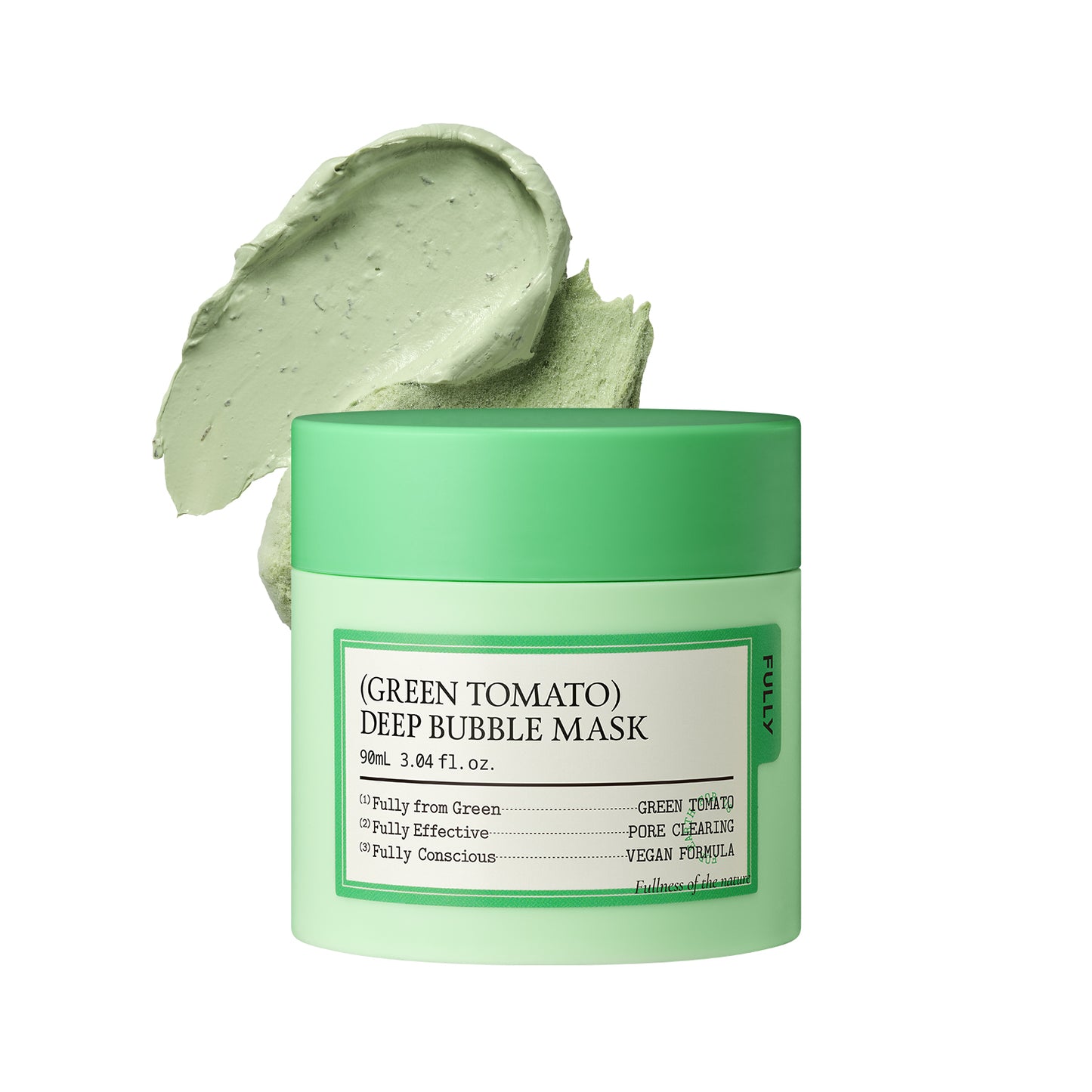 FULLY Green Tomato Deep Bubble Mask 90ml