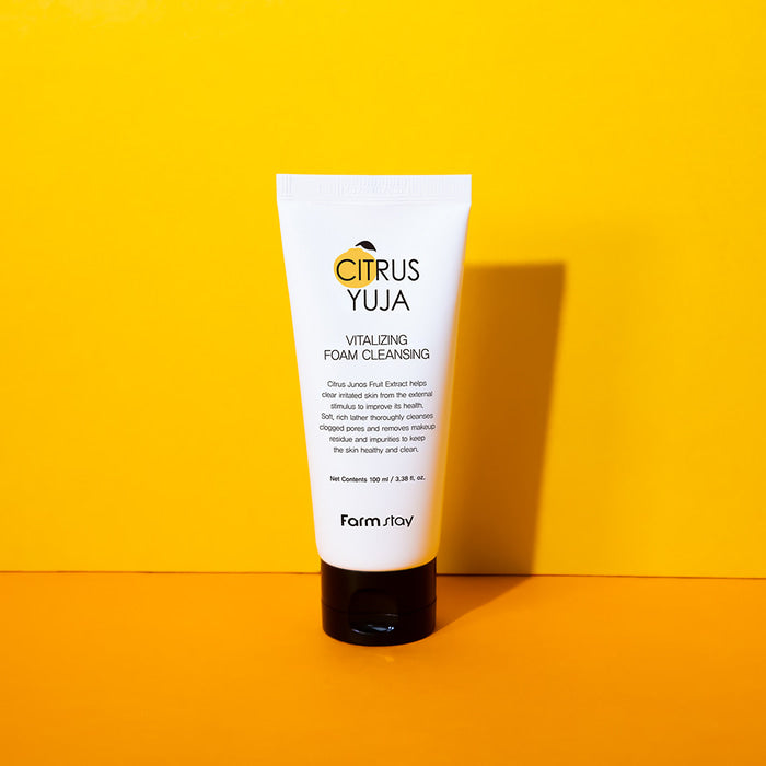 Farm Stay Citrus Yuja Vitalizing Foam Cleansing 100ml