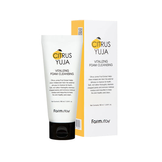 Farm Stay Citrus Yuja Vitalizing Foam Cleansing 100ml