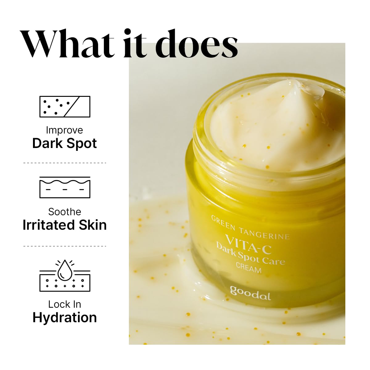 Goodal Green Tangerine Vita C Dark Spot Care Cream 50ml