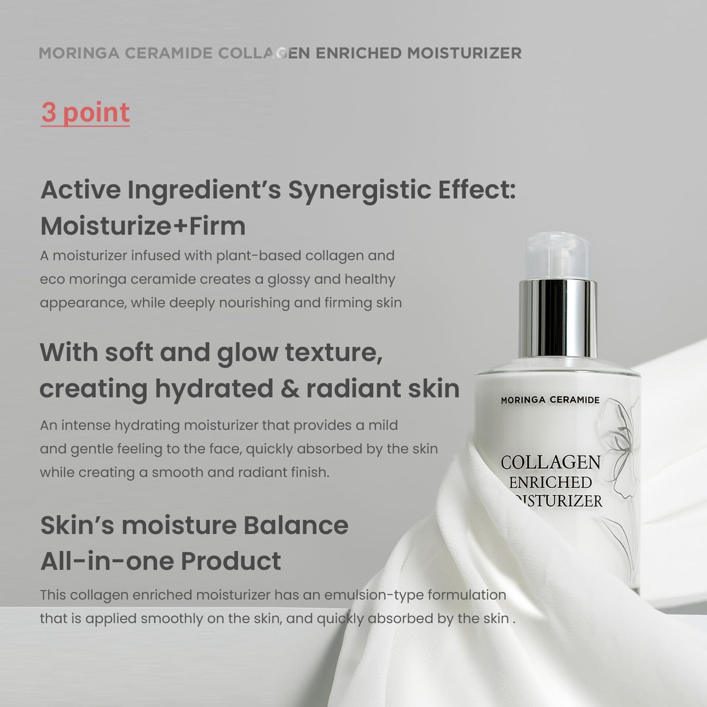 HEIMISH (Official) Moringa Ceramide Collagen Enriched Moisturizer 120ml