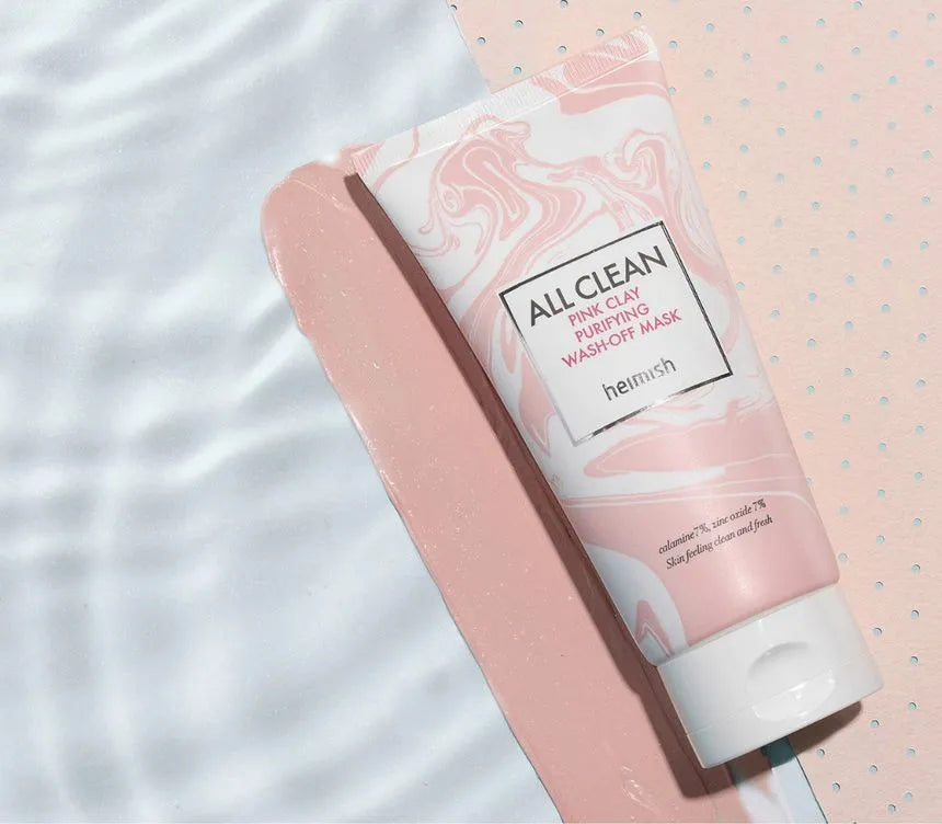 Heimish (Official) All Clean Pink Clay Purifying Wash Off Mask 150g