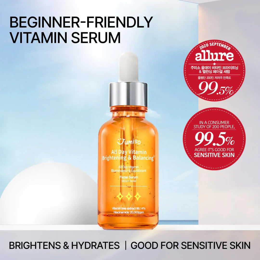JUMISO All Day Vitamin Brightening & Balancing Facial Serum price in bangladesh