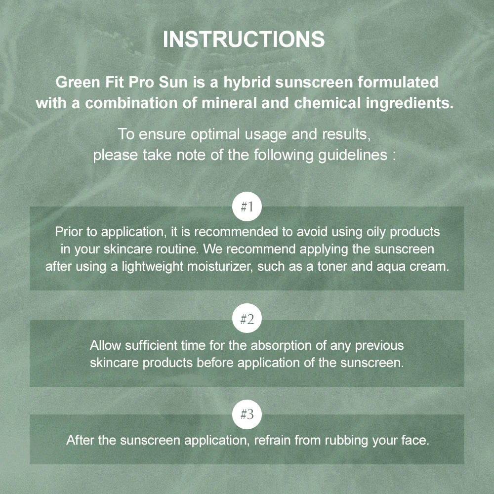 KAINE Green Fit Pro Sun 55ml