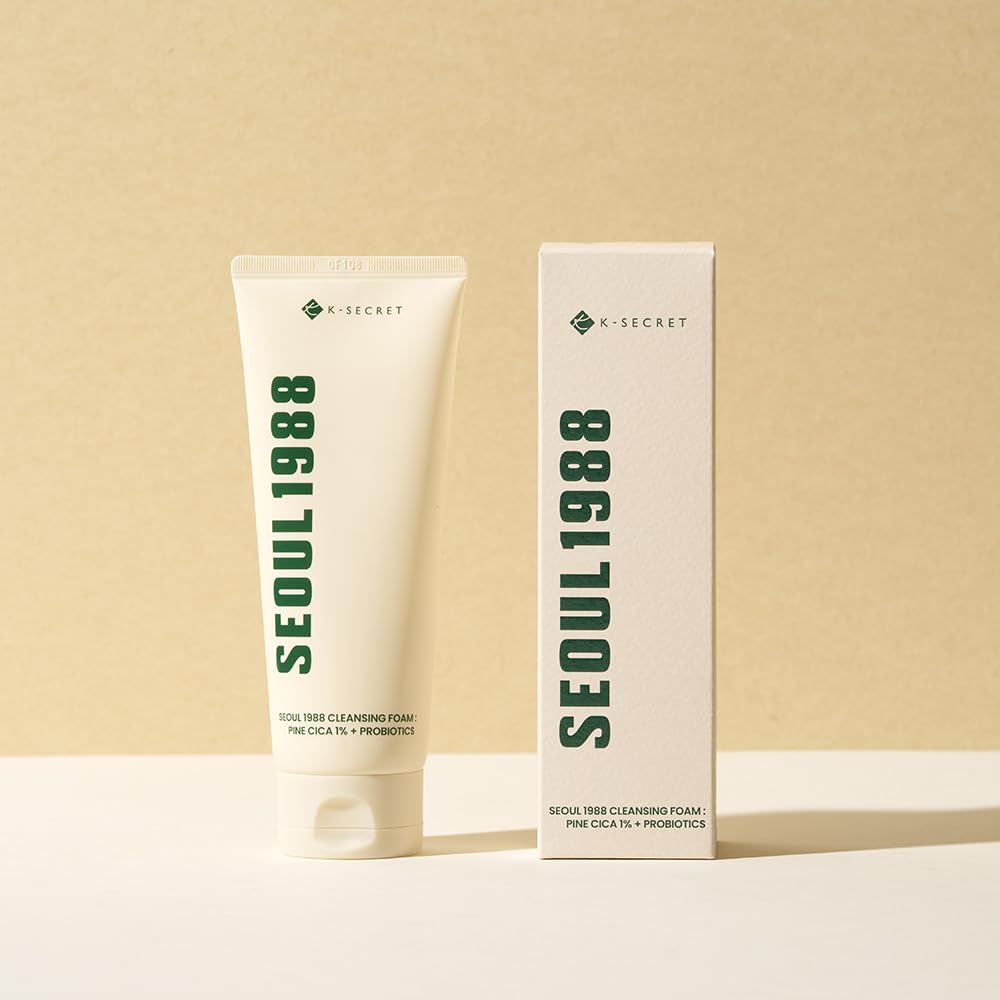 KSECRET SEOUL 1988 (Official) Cleansing Foam Pine Cica 1% + Probiotics 150ml