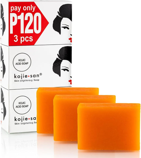 Kojie San Skin Lightening Classic Soap 100 Gram Trio (3 Bars)