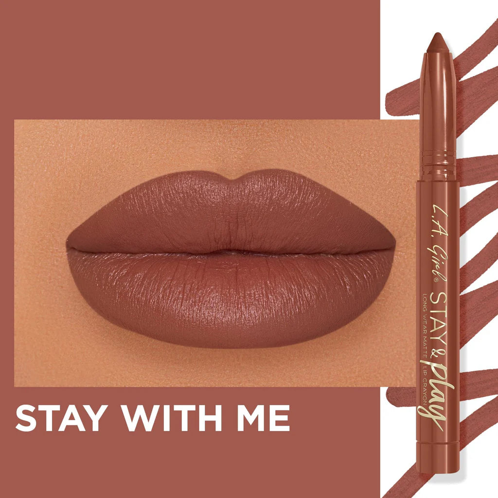 LA Girl Stay and Play Lip Crayon Lipstick
