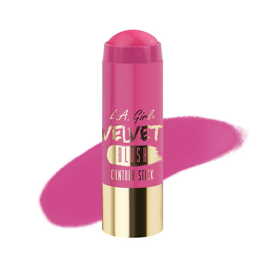 LA Girl Velvet Contour Blush Stick Pompom