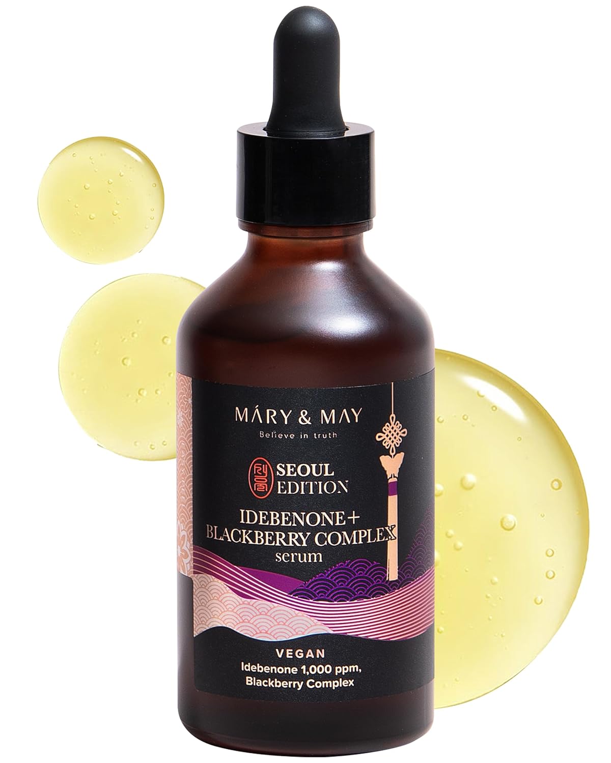 Mary & May Idebenone Blackberry Complex Serum Seoul Edition 80ml