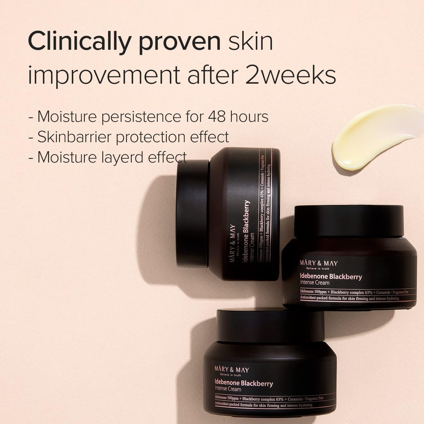 Mary & May Idebenone + Blackberry Complex Intensive Total Care Cream 70g