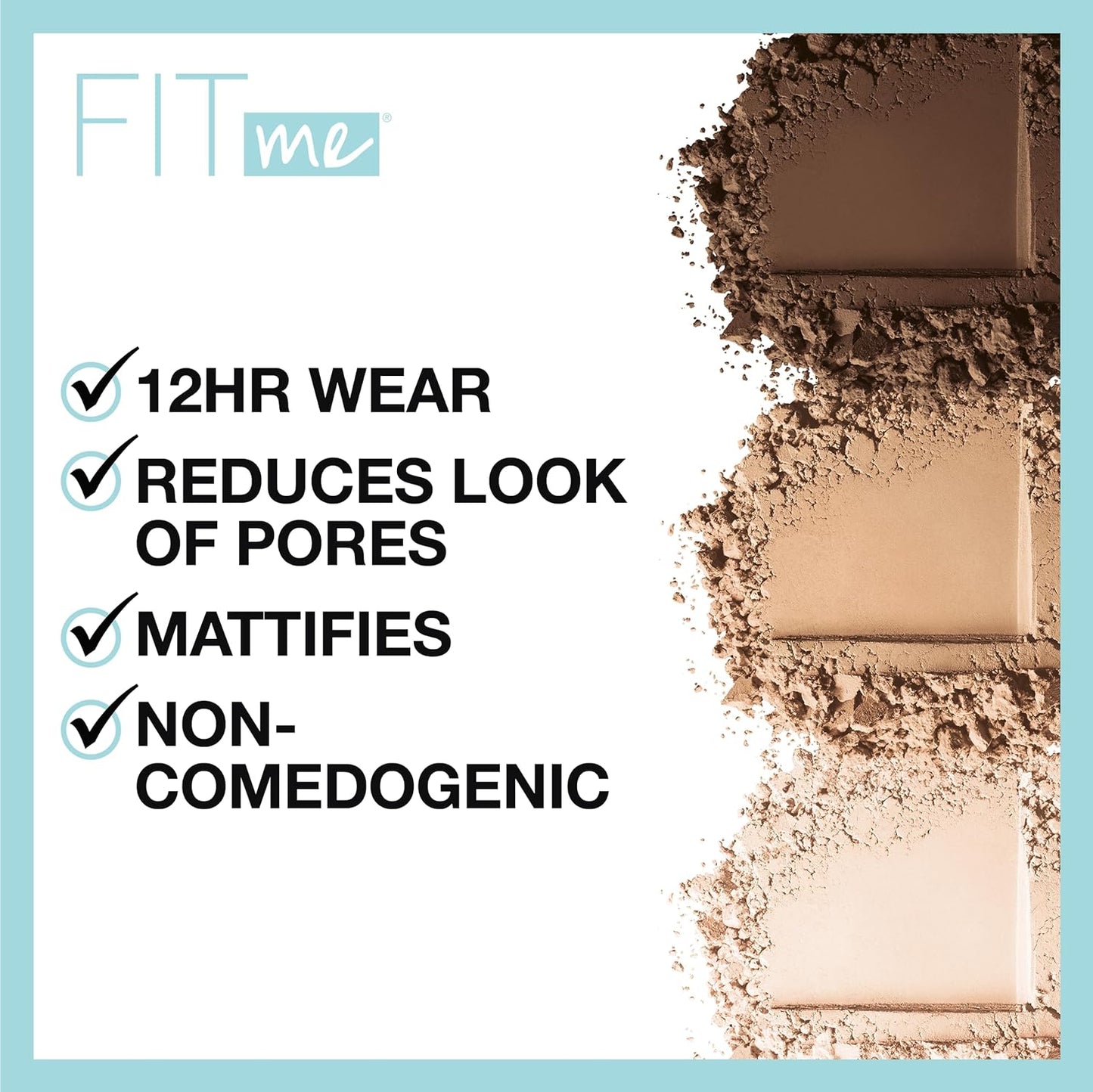 Maybelline (USA) Fit Me Matte Poreless Pressed Face Powder