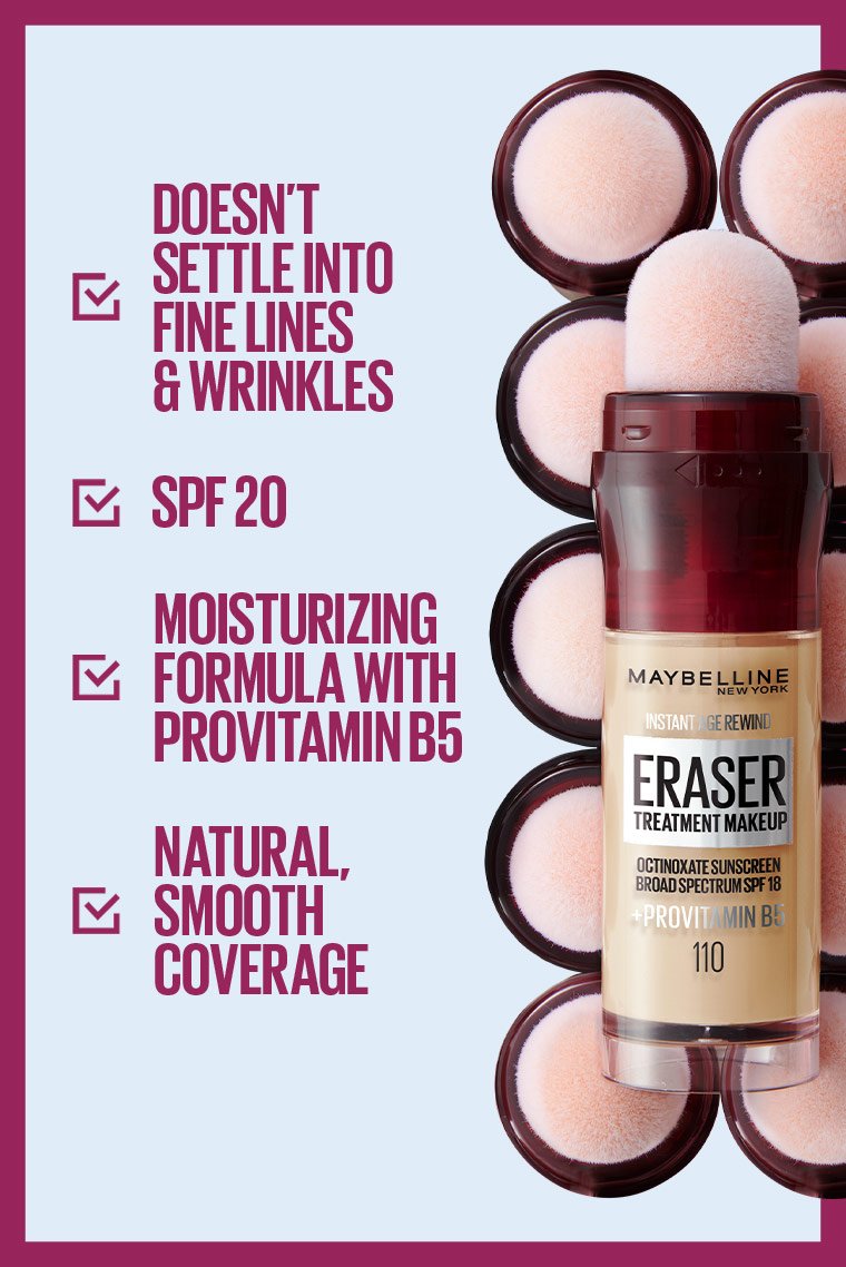Maybelline (USA) Instant Age Rewind Eraser Treatment Makeup