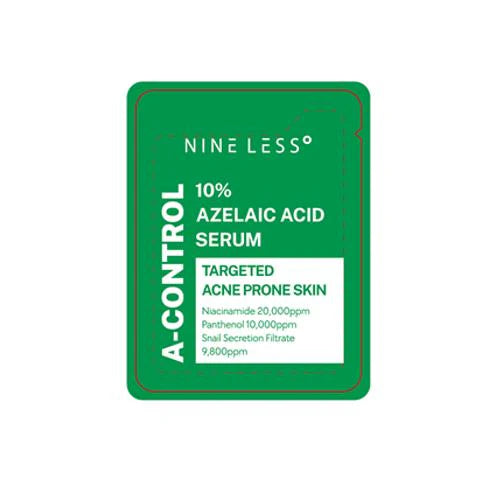 NINELESS A Control 10% Azelaic Acid Serum 2ml Sample Sachet