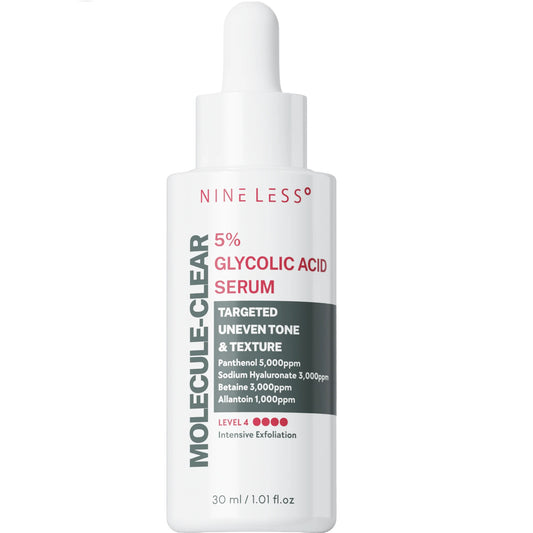 NINELESS Molecule Clear 5% Glycolic Acid Serum 30ml