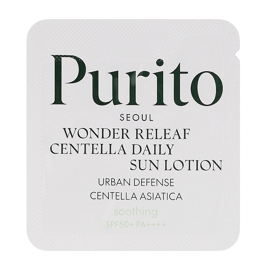 PURITO SEOUL Wonder Releaf Centella Daily Sun Lotion Sample Sachet