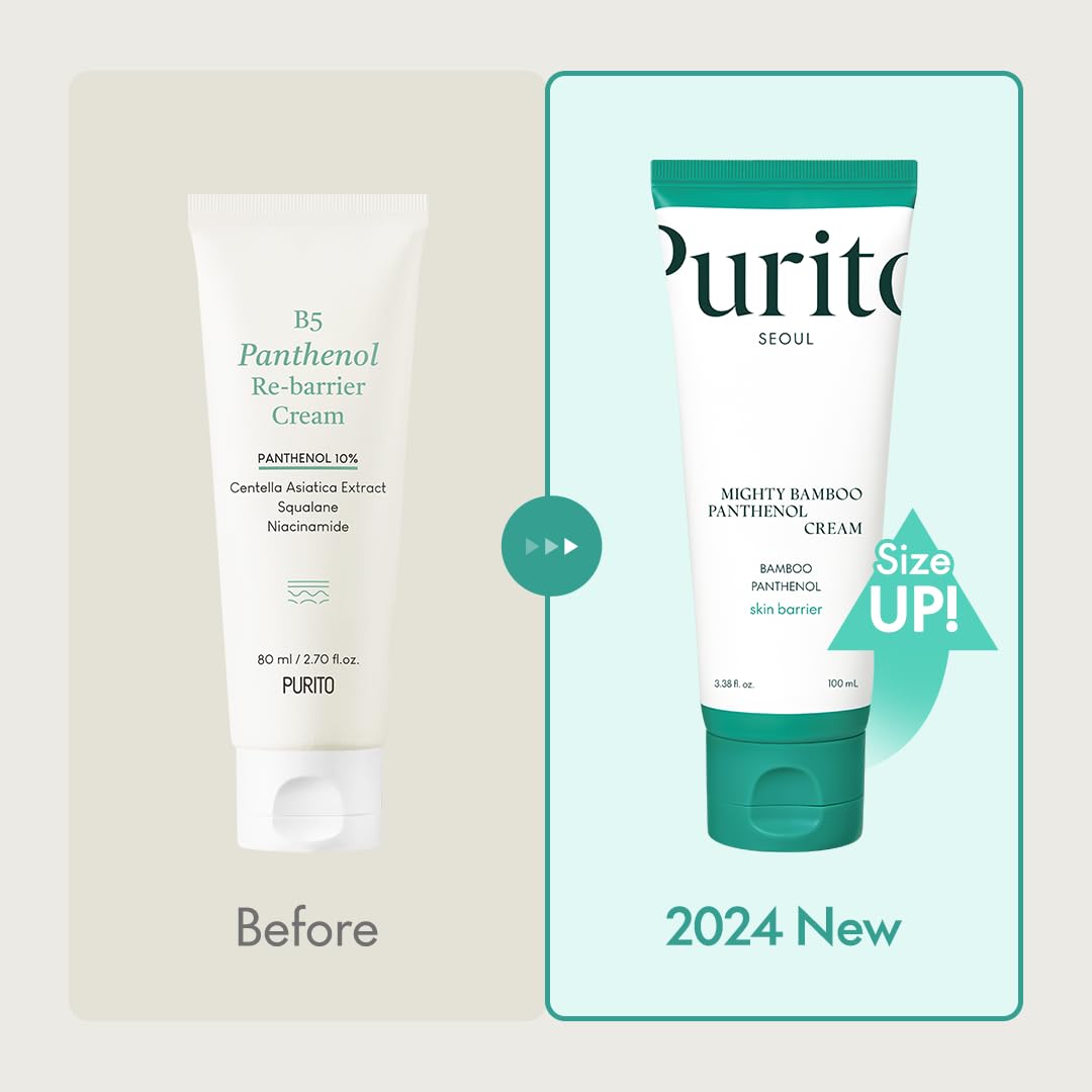 PURITO (Official) Mighty Bamboo Panthenol Cream 100ml