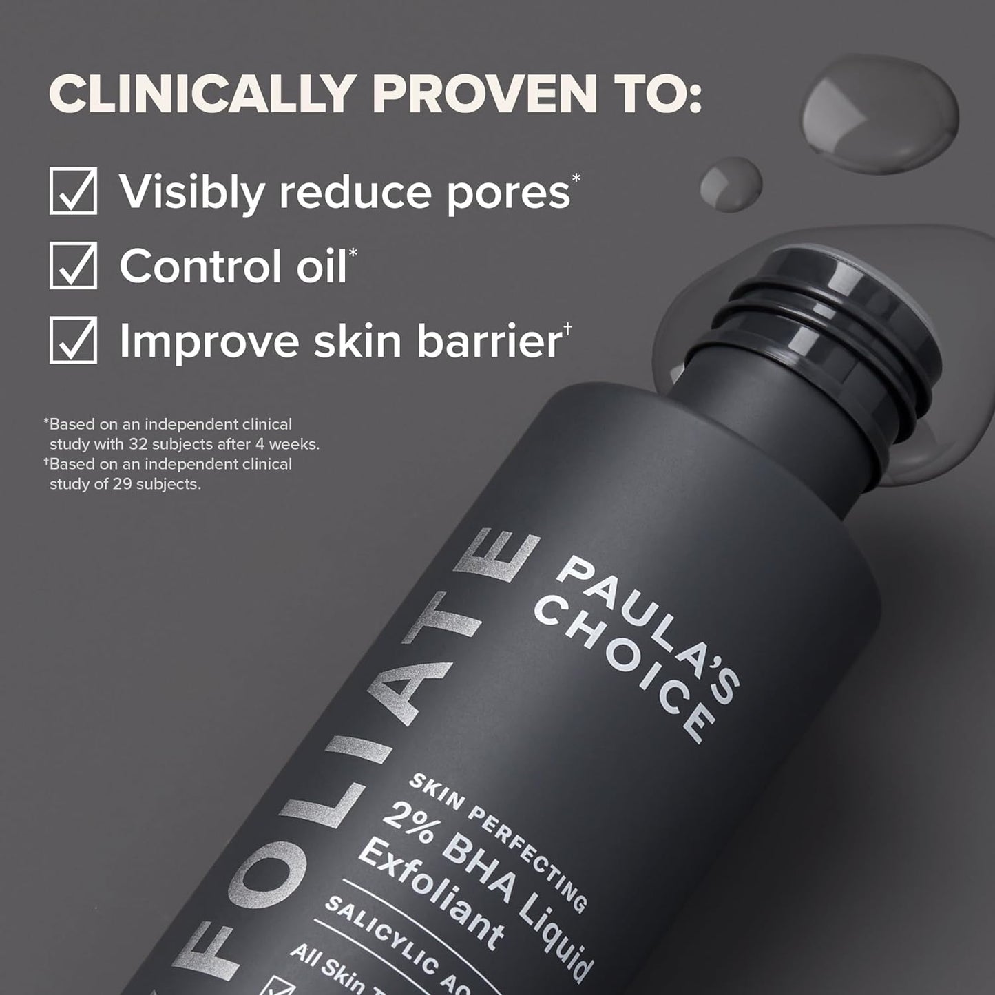 Paulas Choice Skin Perfecting 2% BHA Liquid Salicylic Acid Exfoliant MINI Travel 30ml
