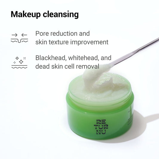 RETURNU Pore Shooter Gommage Cleansing Balm 95ml